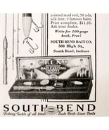 1930 South Bend Complete Fishing Outfit Advertisement Tackle Sporting Go... - $19.99