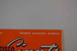 San Francisco Giants 1975 Official Souvenir Program MLB Baseball Phoenix... - £15.12 GBP