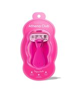 Athena Club Women&#39;s Mini Travel Razor Trial Size Super Pink 5-Blade - $190.65 MXN