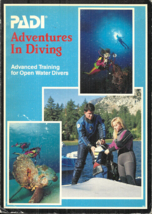 Padi Adventures In Diving -1991 - Skin Diving &amp; Scuba Diving - Underwater Sport - £2.38 GBP