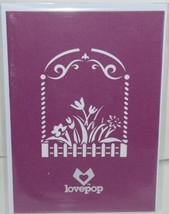 Lovepop LP1038 Flower Garden Pop Up Card with White Envelope Cellophane Wrapped - £10.21 GBP