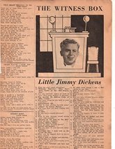 Little Jimmy Dickens original clipping magazine photo 1pg 8x10 #Q7332 - £3.90 GBP