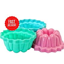 12pcs Kuih Puteri Kueh Putu Ayu Confectionary Mini Muffin Jelly Plastic ... - $18.35