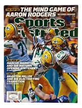 Aaron Rodgers Signed Green Bay Packers 2015 Sports Illustrated Magazine BAS - £233.73 GBP