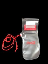 Coca-Cola Waterproof Phone Pouch Bag Case with Adjustable Carry Cord - £3.09 GBP