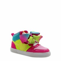 Nickelodon Jojo Siwa Toddler Girl Athletic Hightop Sneaker Size 7 (LOC TUB-GS-2) - £40.18 GBP