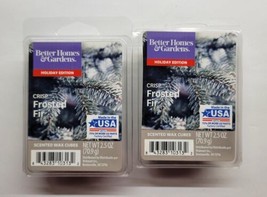 Crisp Frosted Fir Better Homes and Gardens 2 Packs Scented Wax Cube Melts - £7.88 GBP