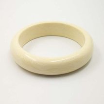Resin Women Bracelet  ivory Color bangels Luxury Festival Gifts For cuff bracele - £18.80 GBP