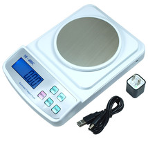 Digital Scale 500g x 0.01g for Precision Weighing &amp; Counting - USB Wall Adapter - £28.76 GBP