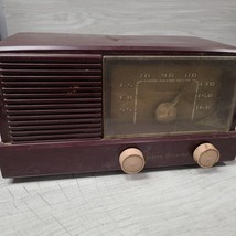 Vintage Radio General Electric Model 416 Tube 1955 Made In USA For Parts Repair - £27.65 GBP