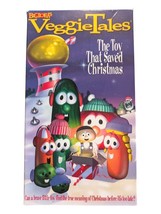 Veggie Tales The Toy That Saved Christmas (VHS) Christian Cartoon - $144.45 MXN