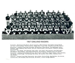 1967 OAKLAND RAIDERS 8X10 TEAM PHOTO FOOTBALL PICTURE AFL - £4.85 GBP