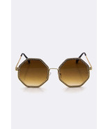 Austrian Crystal Octagon Oversize Sunglasses - $68.09 CAD