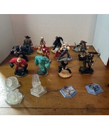 Lot Of 12 Disney Infinity Figures Marvel Pirates of the Caribbean Star wars - £21.46 GBP