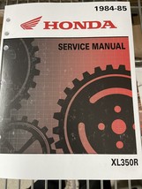 1984 1985 HONDA XL350R XL 350R Service Shop Workshop Repair Manual - $100.13