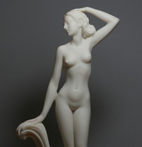 Goddess Aphrodite Venus Nude Female Figure Cast Marble Statue Sculpture ... - £39.64 GBP