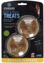 [Pack of 2] Starmark Lock and Block Treats Chicken Flavor Large 1 count - £22.41 GBP