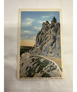 Montana Butte Point Rocks Harding Way Country Road Highway 10 Postcard New - $9.85