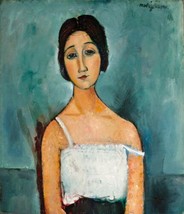 painting Giclee Art Print Amedeo Modigliani Christina Repro on Canvas - £6.41 GBP+