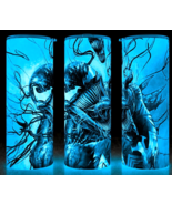 Glow in the Dark Venom Comic Book Super Villain Watercolor Cup Mug Tumbl... - £17.76 GBP