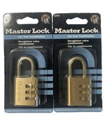 Master Lock Padlock 630D Set Your Own Combination Luggage Lock 3/16&quot; lot... - £11.95 GBP