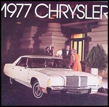 1977 Chrysler Dlx Brochure New Yorker Newport - $9.96