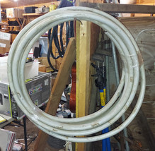 23CC44 32&#39; OF WIRE: ALUMINUM SE CABLE, 2/ 2-0 WG, STAINED, GOOD CONDITION - $56.04
