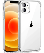 Transparent Plastic Case Cover for iPhone 12 MINI 5.4&quot; TPU Bumpers Slim Fit - $5.99