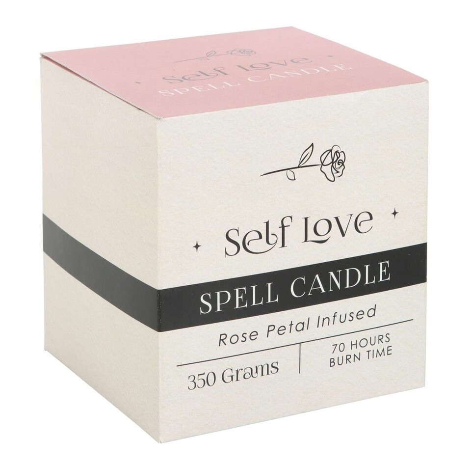 Rose Petal Infused Self Love Spell Candle Item image 5