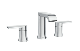 Moen 84763 Genta Chrome Two-Handle Bathroom Faucet - Chrome - £57.60 GBP