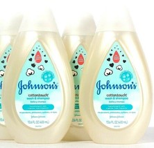 (3 Bottles) Johnson&#39;s Cottontouch Gentle Fresh Fragrance Wash &amp; Shampoo ... - £23.22 GBP