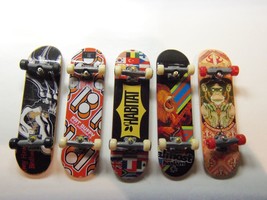 Vintage Skateboard Fingerboard Lot Of 5 Pat Duffy Tony Hawk Birdhouse - £11.83 GBP