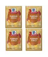 4 x McCormick Pumpkin Chili, 1.25 oz Bag Limited Edition - $15.20