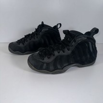 Nike Air Foamposite One PRM Triple Black Suede 575420-006 Size 9.5 - $174.95