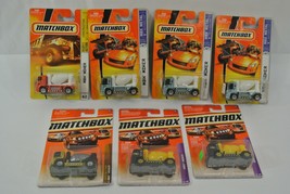 Matchbox MBX Mixer Construction MBX Metal Lot of 7 Diecast Cars white yellow NOC - £14.46 GBP