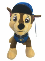 Nick Jr Paw Patrol Chase Police Dog 8” Stuffed Animal Toy New With Tag - £19.22 GBP