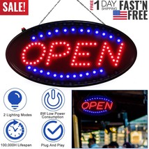 LED Open Sign Business Open Sign Advertisement Board for Business/Shop/Bar/Hotel - £37.91 GBP
