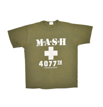 Vintage 1983 Mash T Shirt Mens M 4077th Mobile Army Surgical 20th Century Fox - £19.51 GBP