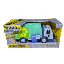 TONKA Real Tough 12” Rescue Force Hasbro 2018 Garbage Truck Lights Sound... - £18.90 GBP