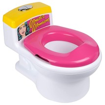 The First Years DC Wonder Woman Potty Training and Transition Seat Pink - £31.77 GBP