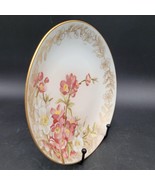 Antique c.1880&#39;s Victorian Haviland Limoges France Pink Floral Gold Trim... - $69.42 CAD