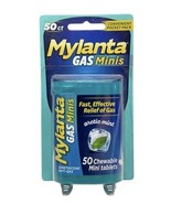 Mylanta Gas Minis Chewable Mini Tablets 50 Count Pocket Pack Arctic Mint - $36.99