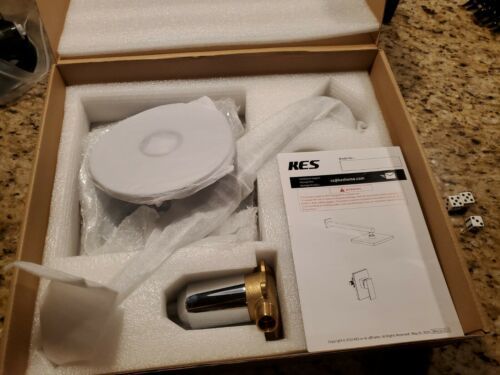 KES Shower Faucet Set Brass Shower Valve and Trim Kit Chrome XB6210-BN - $68.31