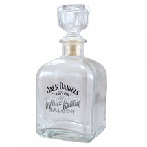 Jack Daniel&#39;s White Rabbit Saloon Decanter Clear - £46.98 GBP