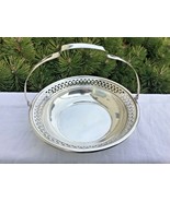 Sterling Silver Basket Fessenden And Company Reticulated - $144.93