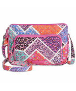 VERA BRADLEY Modern Medley Quilted Iconic RFID Little Hipster Crossbody Bag - $68.07 CAD