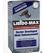 Fast Acting Male Male Performance Enhan Level Up 75 Liquid Soft Gels - $29.58