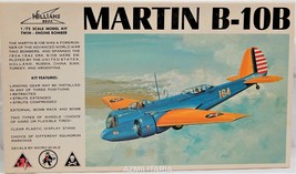 William Brothers Martin-B-10B 1/72 Scale Model Kit Twin-Engine Bomber 72-210 - £19.46 GBP