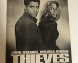 Thieves Vintage Tv Guide Print Ad John Stamos Melissa George TPA23 - $5.93
