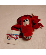 Vintage The Little  Mermaid Sebastian Beanbag Plush Disney Store Exclusive - $10.64 CAD
